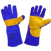 Краги сварщика спилковые пятипалые ТРЭК Люкс