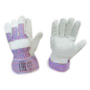 Перчатки спилковые комбинированные Ангара